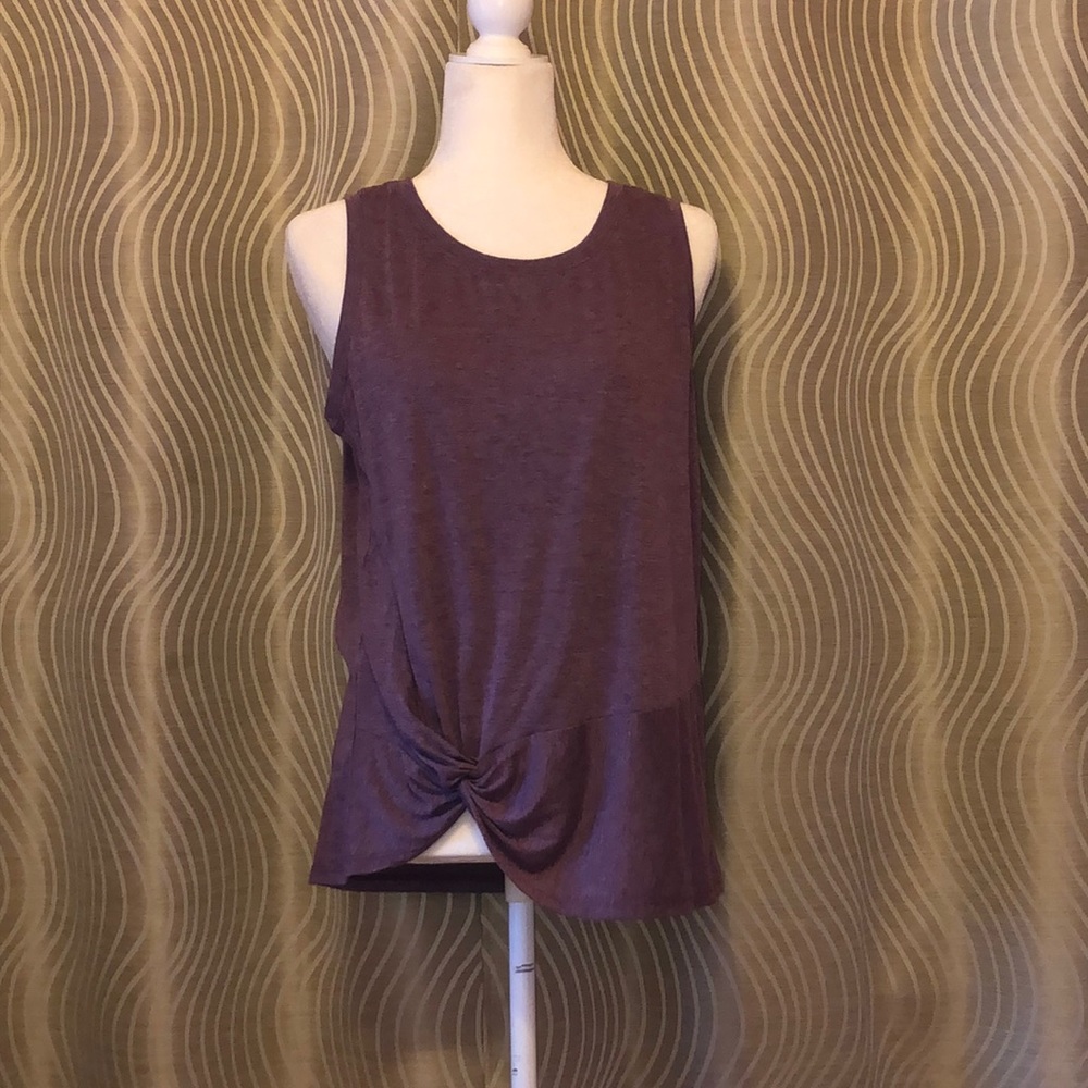 YogaLicious Purple Tank Top